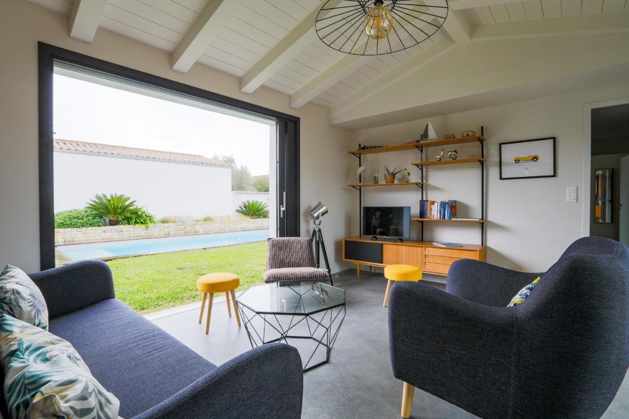 Belle Maison Pour Un Sejour A 10 Personnes Au Coeur De L'Ile De Re Le Bois-Plage-en-Ré Exterior foto